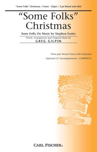 Some Folks Christmas Three-Part Mixed choral sheet music cover